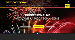 Desktop Screenshot of demonyognia.pl